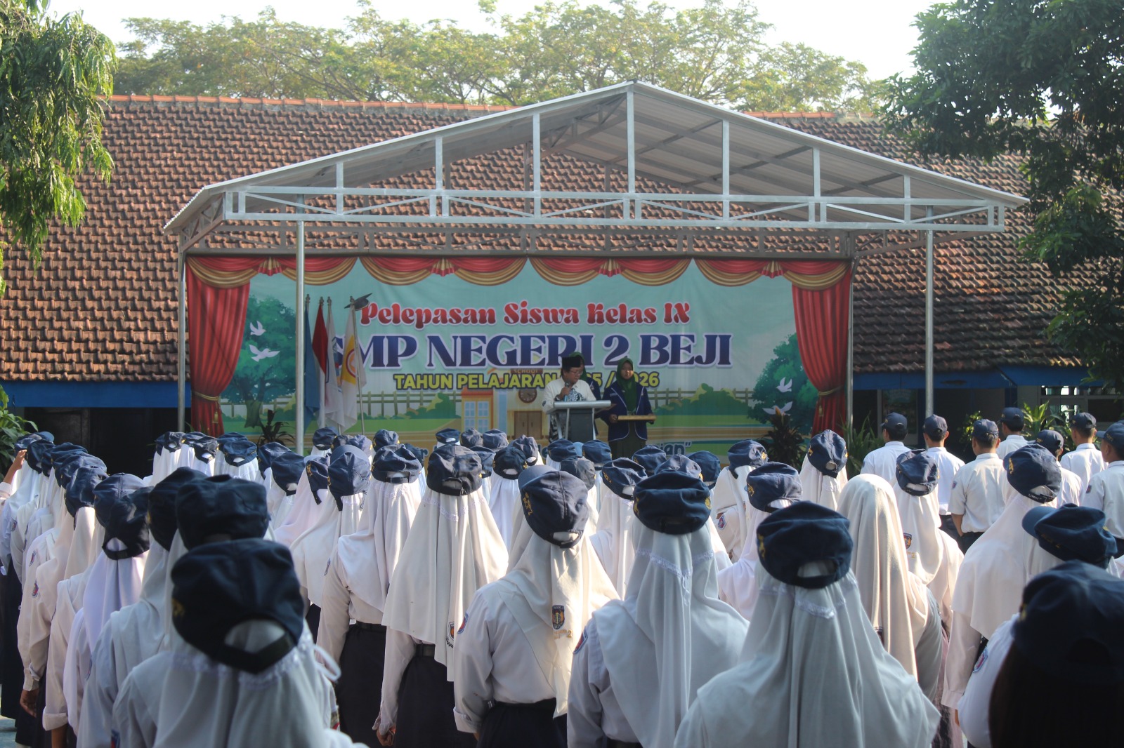 Pelepasan Siswa Kelas IX SMPN 2 BEJI Tahun Ajaran 2025/2026